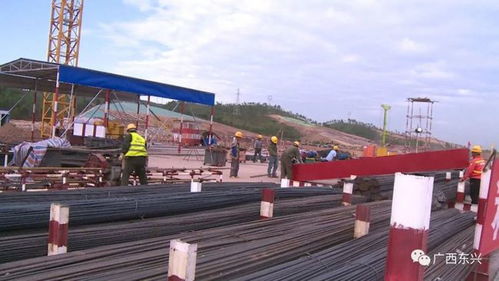 防東鐵路東興國際站配套土石方工程全面提速，項(xiàng)目建設(shè)進(jìn)入快車道